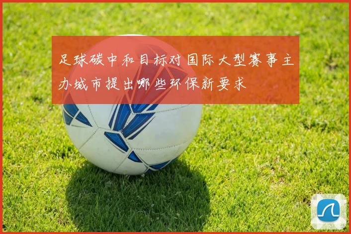 足球碳中和目标对国际大型赛事主办城市提出哪些环保新要求
